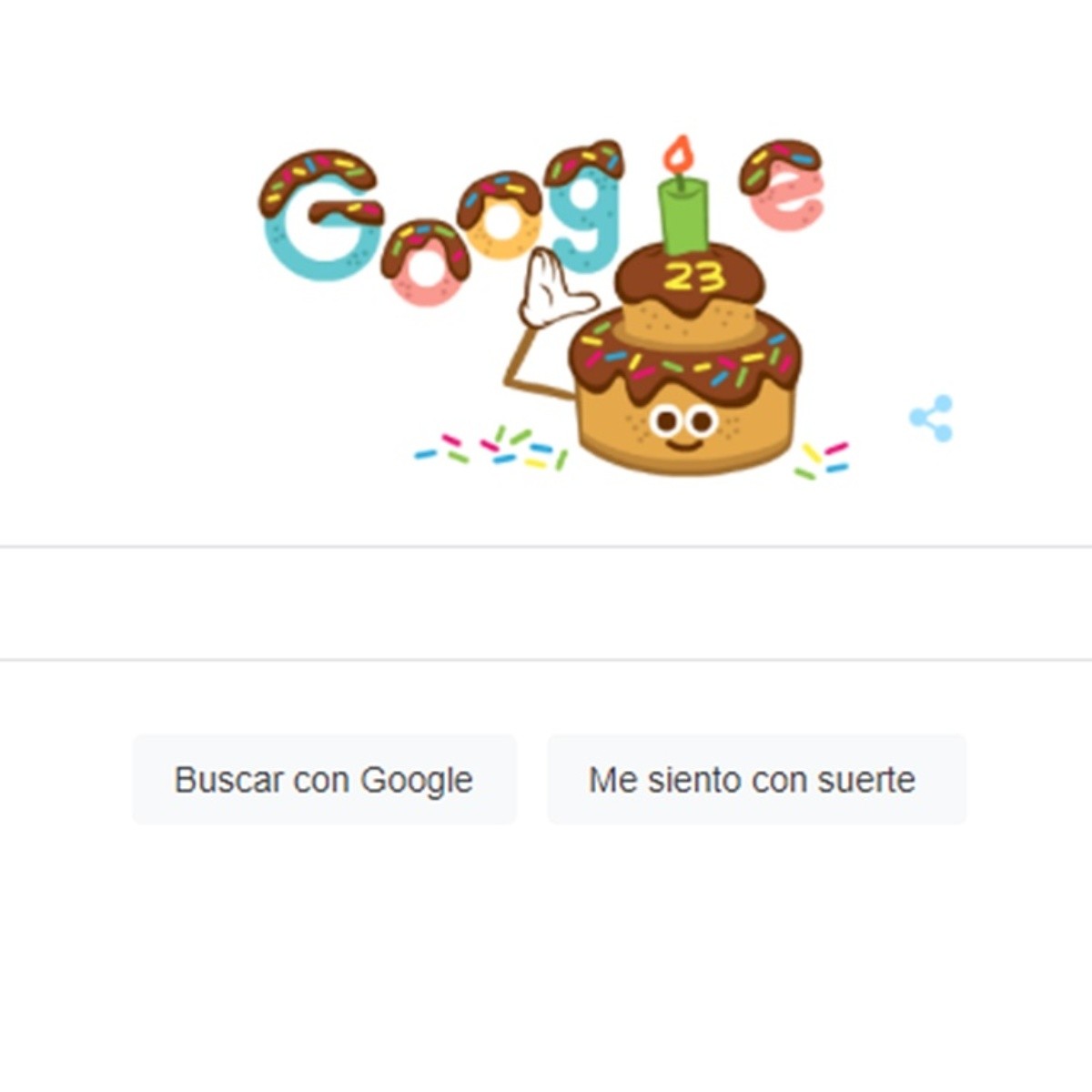 Lee más sobre el artículo Google celebra su 23° aniversario con divertido doodle