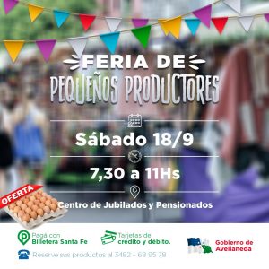 Lee más sobre el artículo Encontrá lo mejor para tu mesa en la Feria de Productores de Avellaneda