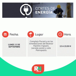 Lee más sobre el artículo Corte de energía para este lunes en un sector de Reconquista