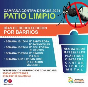 Lee más sobre el artículo Malabrigo: patios limpios de Dengue