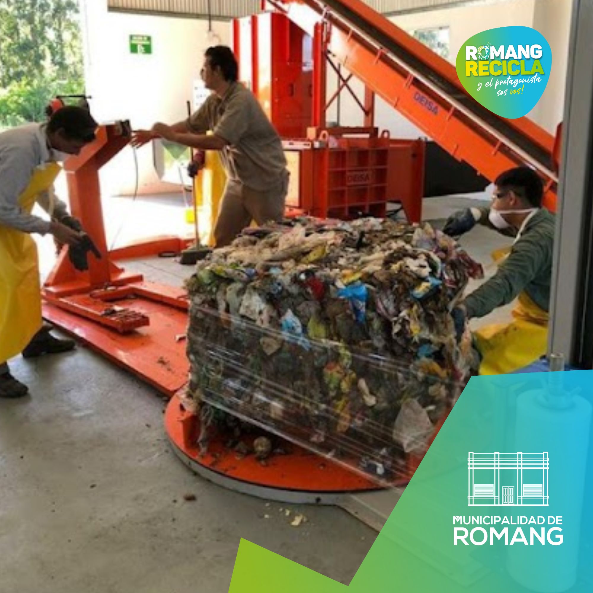 Lee más sobre el artículo 800.000 kg de residuos recuperados sin enterrar en Romang