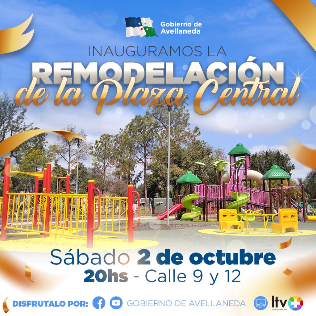Lee más sobre el artículo Avellaneda inaugura la remodelación de la Plaza Central con Calle del Sabor y Festival de Bandas de Música