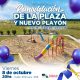 Avellaneda estrena la renovada Plaza y nuevo Playón en Bº Padre Celso