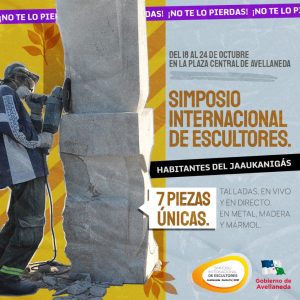 Lee más sobre el artículo Avellaneda se prepara para vivir el 3er Simposio Internacional de Escultores