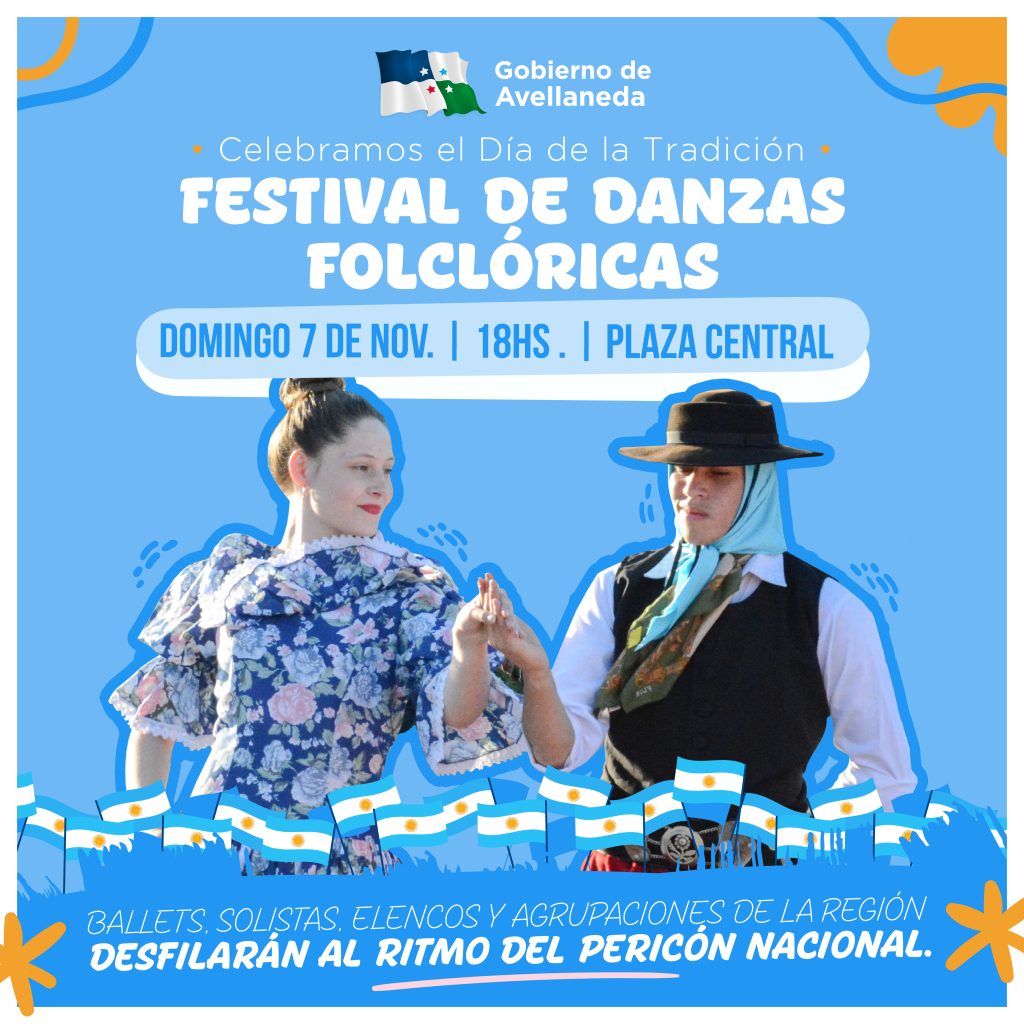 Lee más sobre el artículo Avellaneda celebra el Día de la Tradición con un Festival de Danzas Folclóricas
