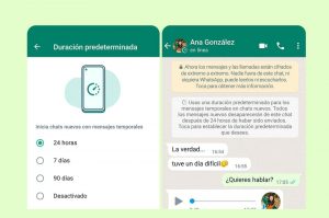 Lee más sobre el artículo WhatsApp ahora ofrece mensajes temporales predeterminados