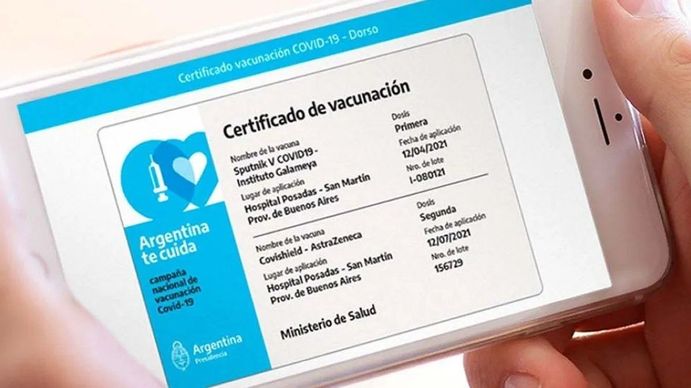 Lee más sobre el artículo El pase sanitario comienza a regir el 1° de enero en Argentina: todo lo que hay que saber