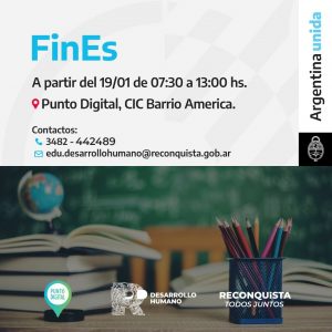 Lee más sobre el artículo ¡Anotate en el fines y terminá tus estudios!