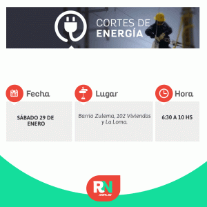 Lee más sobre el artículo Programaron un corte de energía para mañana sábado en barrios de Reconquista