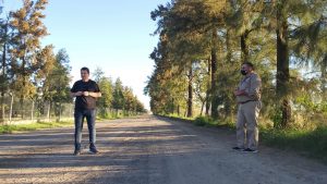 Lee más sobre el artículo El Intendente Sponton informó el inicio del re-enripiado del acceso oeste al área Industrial