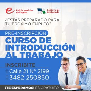 Lee más sobre el artículo Introducción al Trabajo: inscribite al curso y mejorá tu oportunidad de empleo