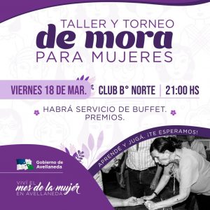 Lee más sobre el artículo Taller y torneo de mora para mujeres en Avellaneda