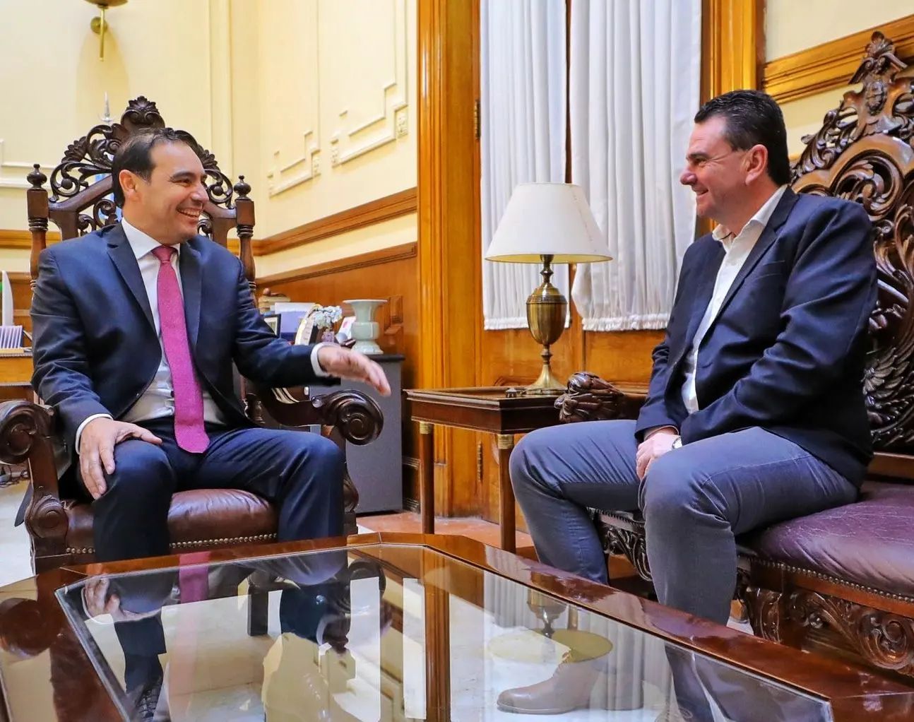 El Intendente Sponton se reunió con el Gobernador de Corrientes