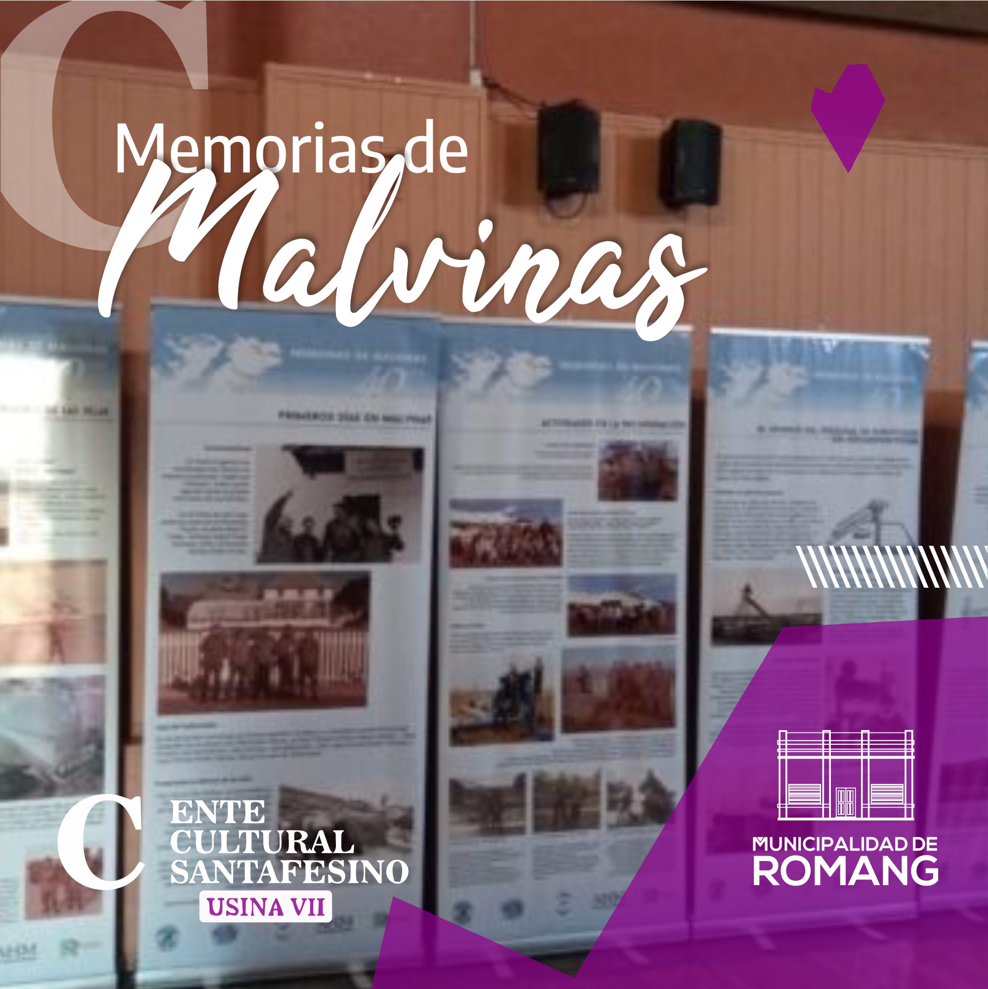 “Memorias de Malvinas” inicia su recorrido en la ciudad de Romang