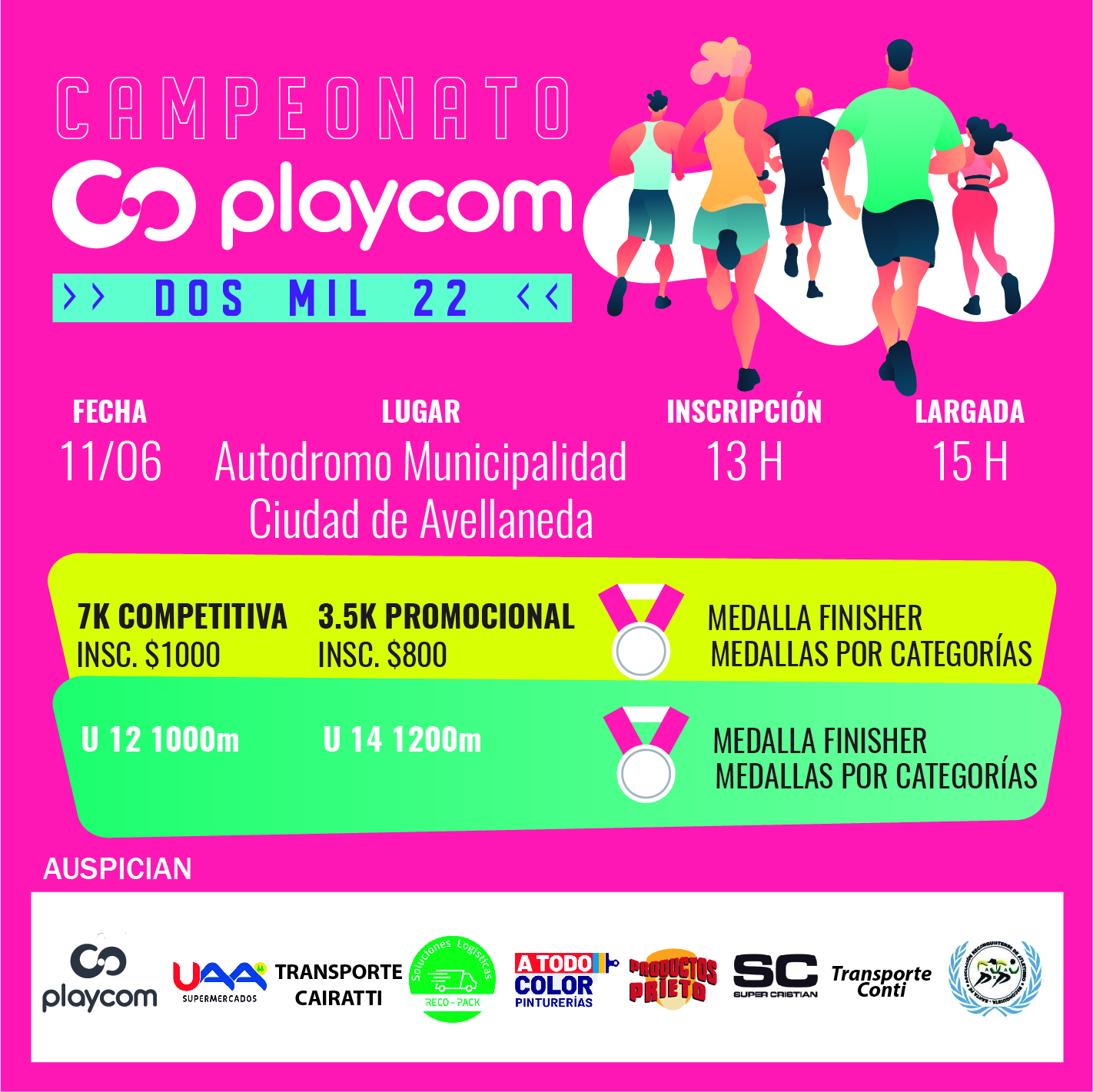 Lee más sobre el artículo Este sábado es la 2ª fecha del Campeonato Playcom 2022