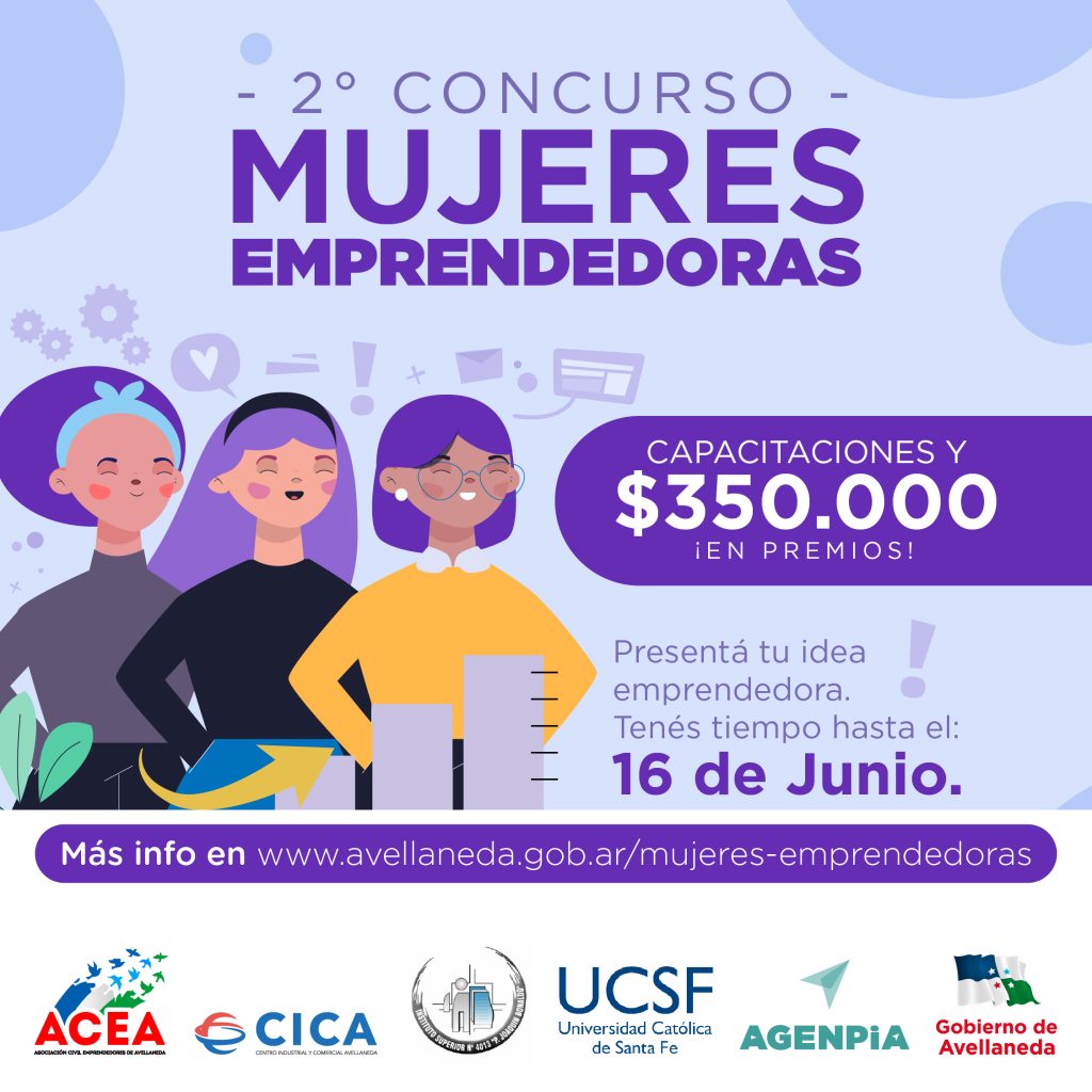 Lee más sobre el artículo Avellaneda lanzó su 2° Concurso de Mujeres Emprendedoras