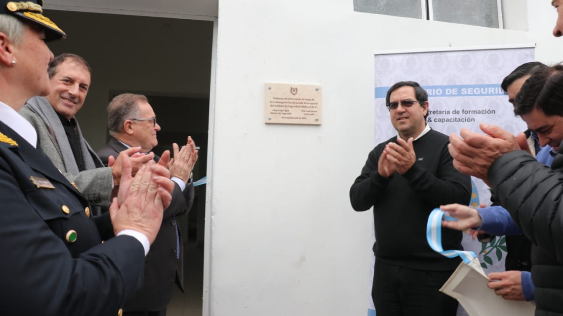 La provincia inauguró una nueva Escuela de Policía en Reconquista