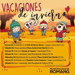 Lee más sobre el artículo Romang: vacaciones de invierno