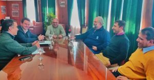 Lee más sobre el artículo El Intendente Sponton se reunió con autoridades de Vialidad Nacional