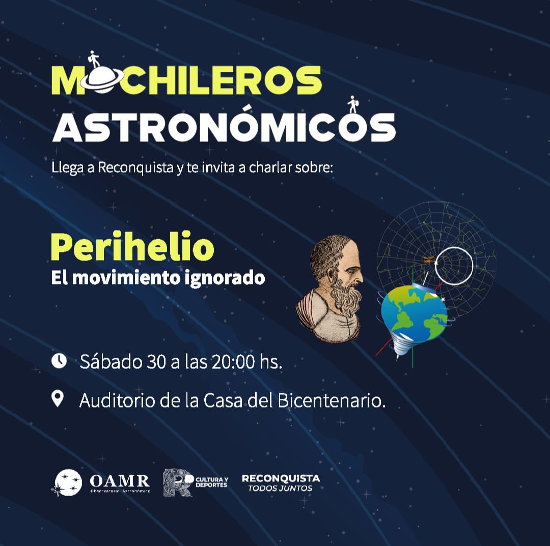 Lee más sobre el artículo Mochileros Astronómicos llega a Reconquista