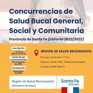 Lee más sobre el artículo Esta abierta la inscripción para Concurrencias de Salud Bucal