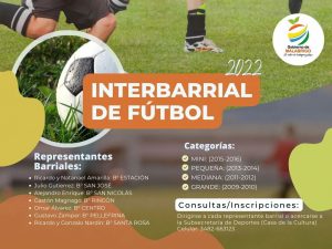 Vuelve el Torneo Interbarrial de Fútbol en Malabrigo