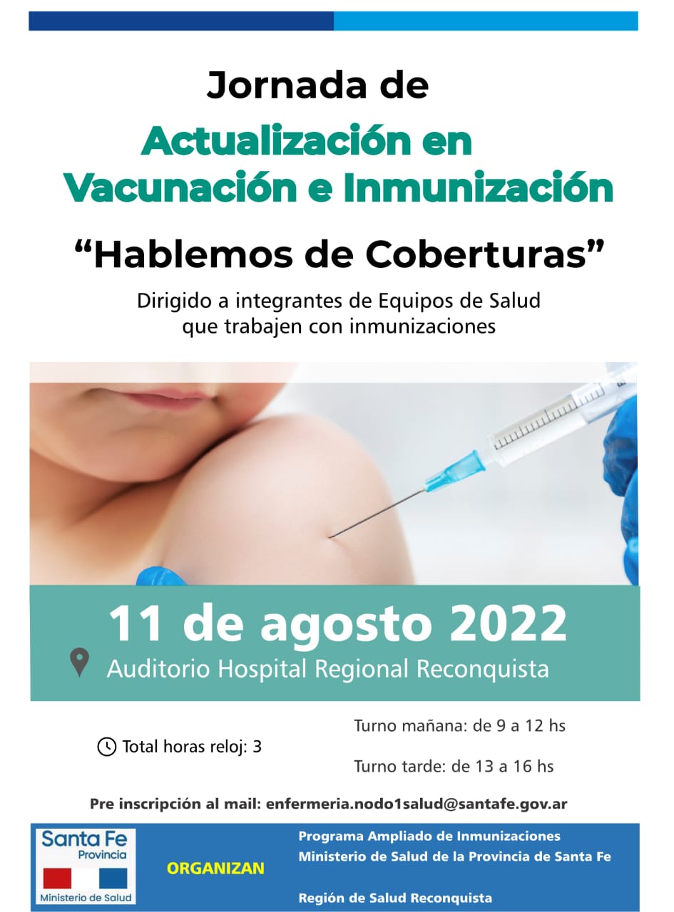 Lee más sobre el artículo Actualización en Vacunación e Inmunización