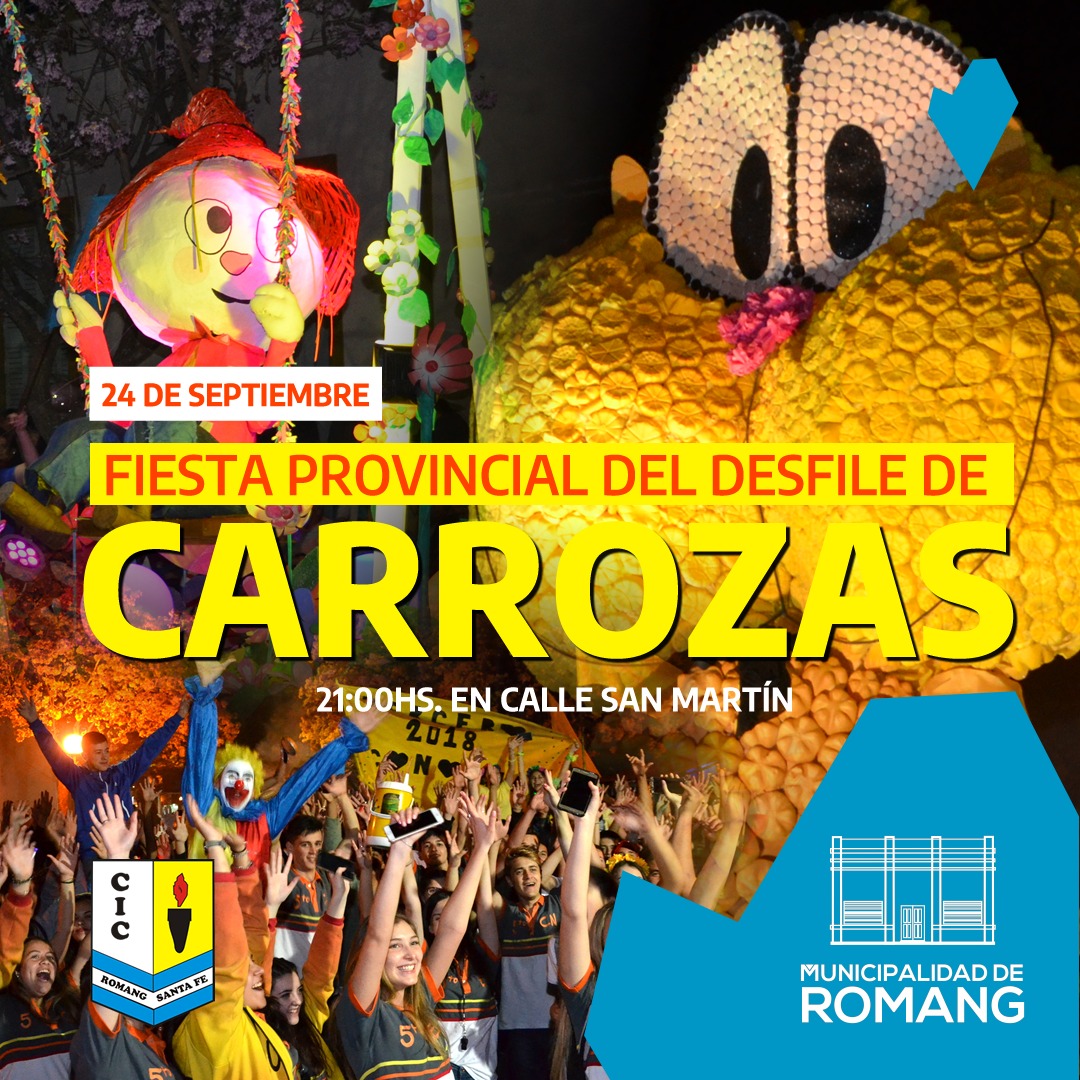 Lee más sobre el artículo Romang: Fiesta Provincial del Desfile de Carrozas