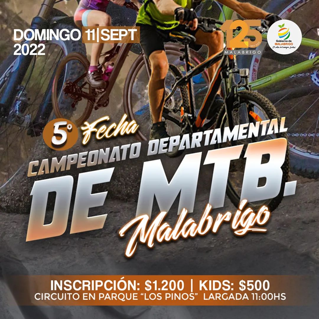 Lee más sobre el artículo Competencia de Mountain Bike en Malabrigo