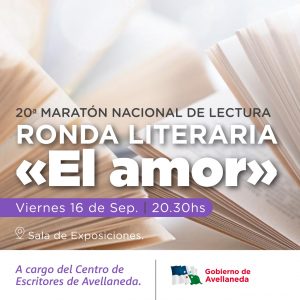 Lee más sobre el artículo Hoy, ronda literaria en Avellaneda