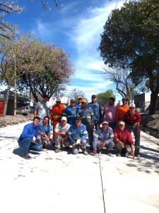 Lee más sobre el artículo Avellaneda suma una nueva cuadra de pavimento en B° Port Arthur