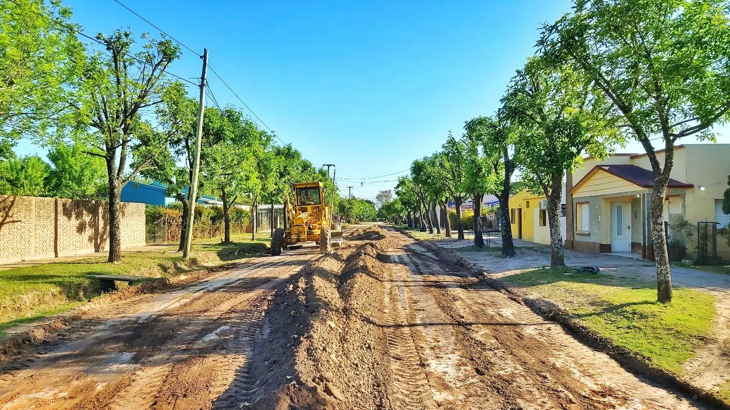 Lee más sobre el artículo Avance de obras: nueva cuadra de pavimento en Malabrigo
