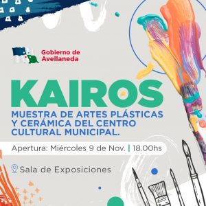 Lee más sobre el artículo Abre “Kairos” muestra de artes plásticas y cerámica en Avellaneda