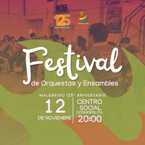 Lee más sobre el artículo Sábado imperdible: Festival de Orquestas y Ensambles