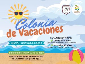 Lee más sobre el artículo Colonia de Vacaciones en Malabrigo