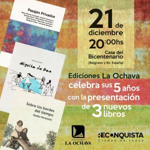 Lee más sobre el artículo La Ochava presenta tres publicaciones de su colección Creatoris