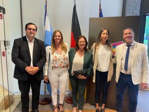 Lee más sobre el artículo RAMCC: el Intendente Vallejos se reunió con autoridades alemanas