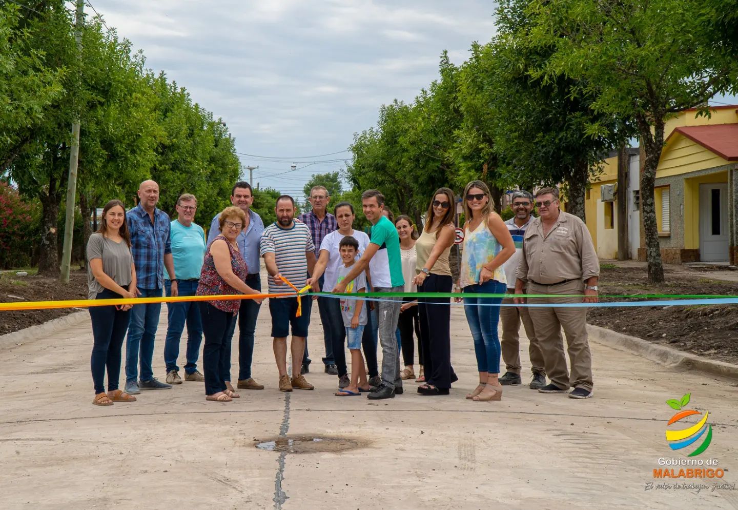 Lee más sobre el artículo Obras en marcha: Malabrigo habilitó una nueva cuadra pavimentada