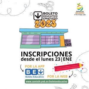 Lee más sobre el artículo Convocatoria abierta: Boleto Educativo Gratuito 2023