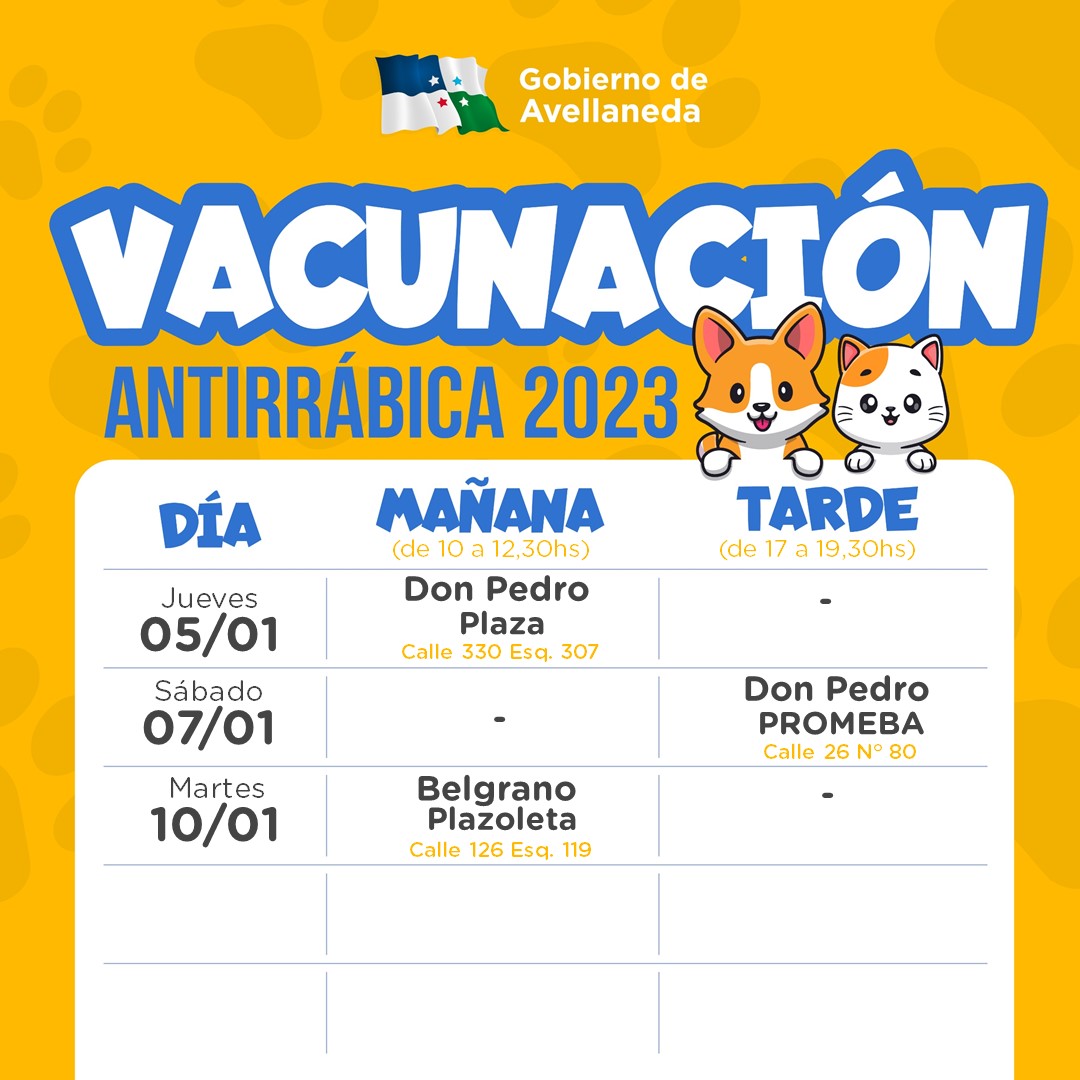 Lee más sobre el artículo Vacunación antirrábica: se aplicará a mascotas en B° Don Pedro