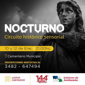 Lee más sobre el artículo Llega una nueva edición de “Nocturno” en Avellaneda