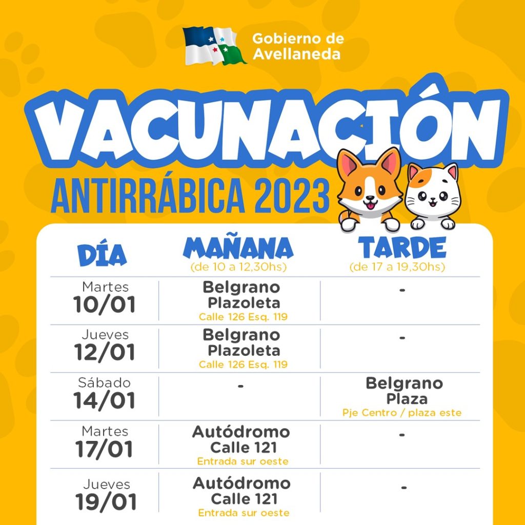 Lee más sobre el artículo Comienza la vacunación antirrábica en B° Belgrano