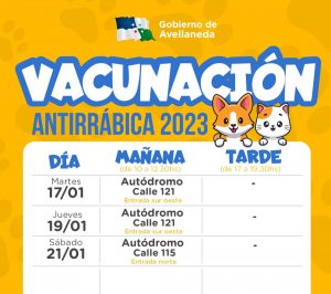 Lee más sobre el artículo Vacunación antirrábica: Continúa en B° Belgrano toda la semana