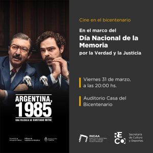 Lee más sobre el artículo Viernes de película en el Bicentenario