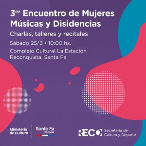 Lee más sobre el artículo 3er. Encuentro de Mujeres Músicas y Disidencias