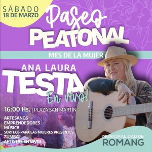 Lee más sobre el artículo Romang: Paseo Peatonal de la Mujer