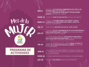Lee más sobre el artículo Actividades por el Mes de la Mujer en Malabrigo