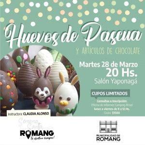 Lee más sobre el artículo Taller de roscas y huevos de Pascua en Romang