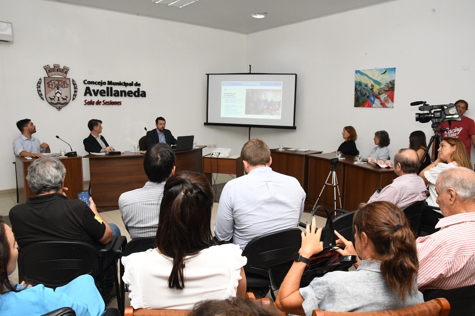 Apertura de sesiones 2023 del Concejo Municipal de Avellaneda