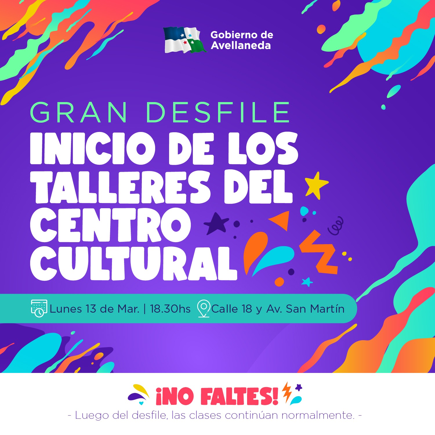 Inician los talleres del Centro Cultural Municipal de Avellaneda